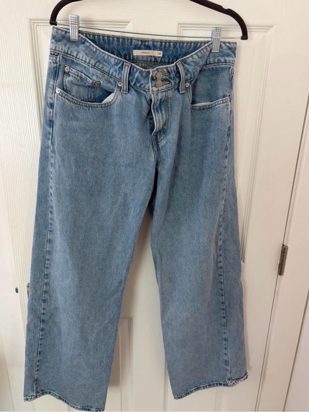 Levi’s Superlow Light Blue Jeans - Casual Denim